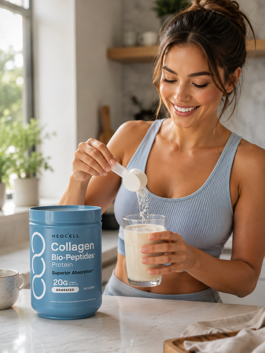 NEOCELL: Collagen Bio-Peptides: Piel más firme, hidratada y saludable.