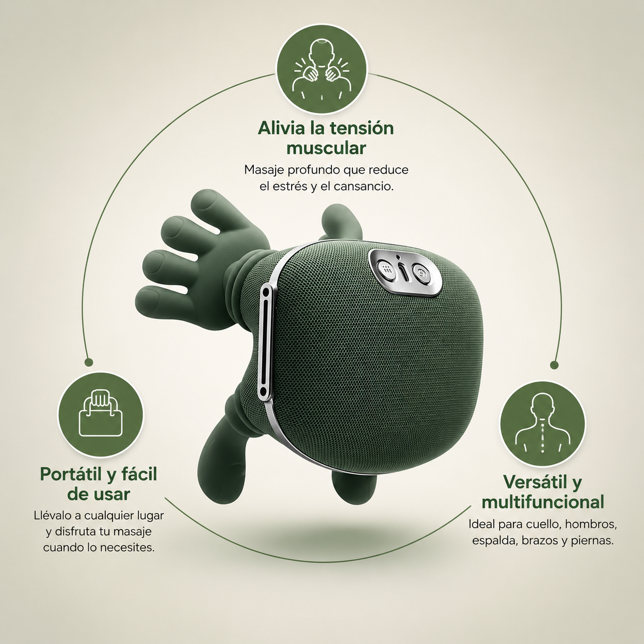 CerviCare Pro®: Relaja cuello y hombros al instante.