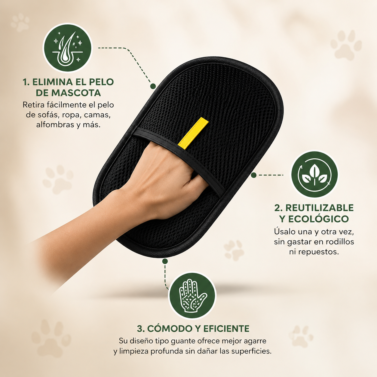 FurOff®: Hogar libre de pelos fácilmente.
