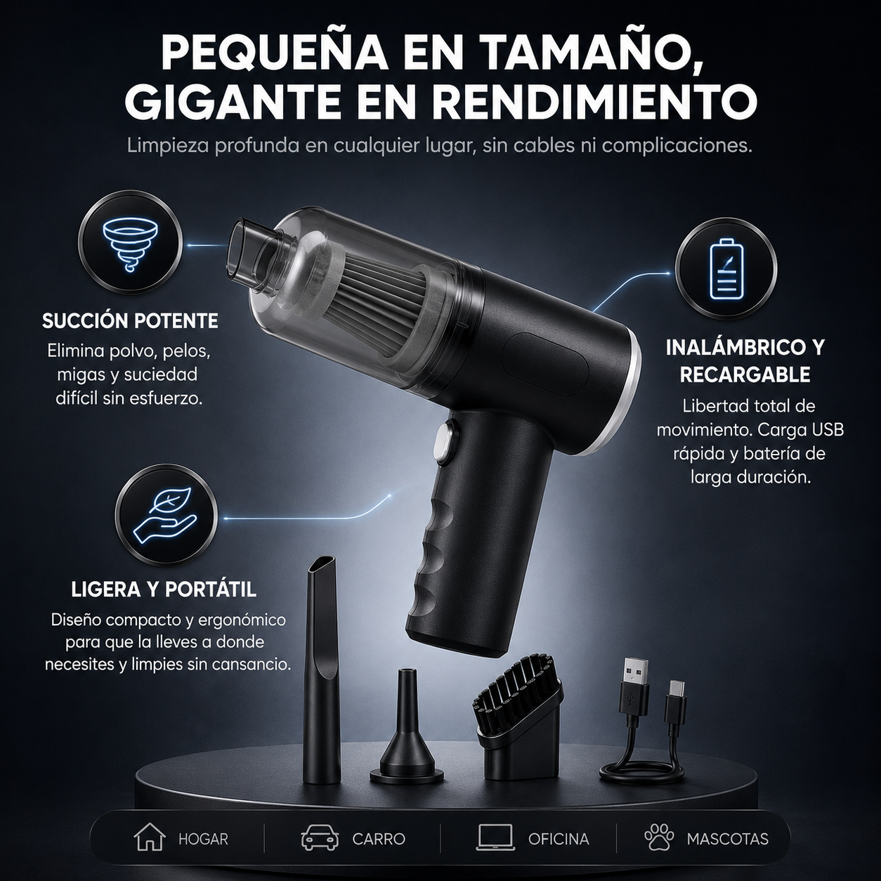 CleanGo®: Potente limpieza, estés donde estés.